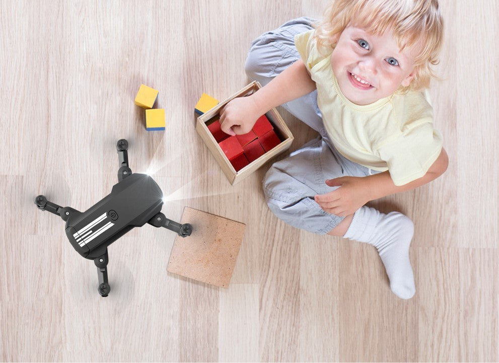 Lightning-Zap SkyGlide Mini HD WiFi Drone – Foldable FPV Quadcopter with Altitude Hold & One-Key Return Return - LightningZap