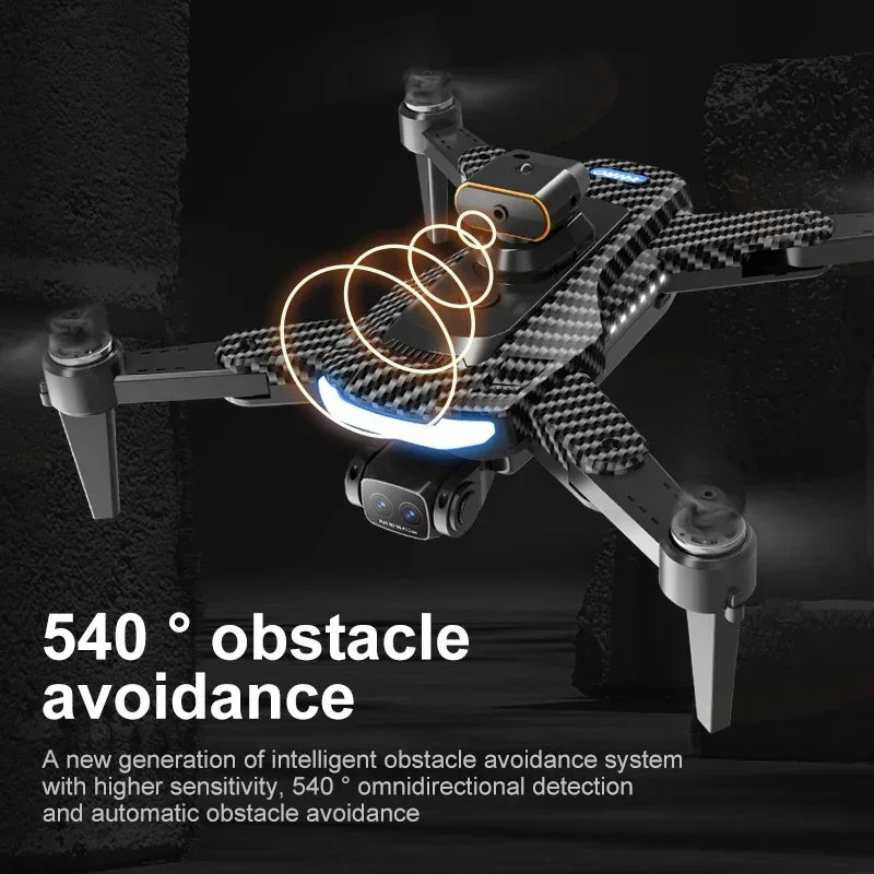 Lightning-Zap AeroVision P17 8K 5G GPS Pro Drone | 4-Camera HD Aerial Photography with Obstacle Avoidance - LightningZap