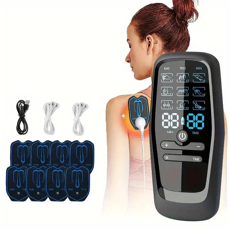 TENSE EMS Muscle Stimulator & Digital Therapy Massager - LightningZap