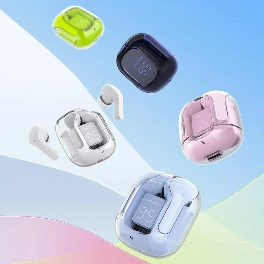 T2 Wireless Mini Earbuds Bluetooth 5.3 with LED Display - LightningZap