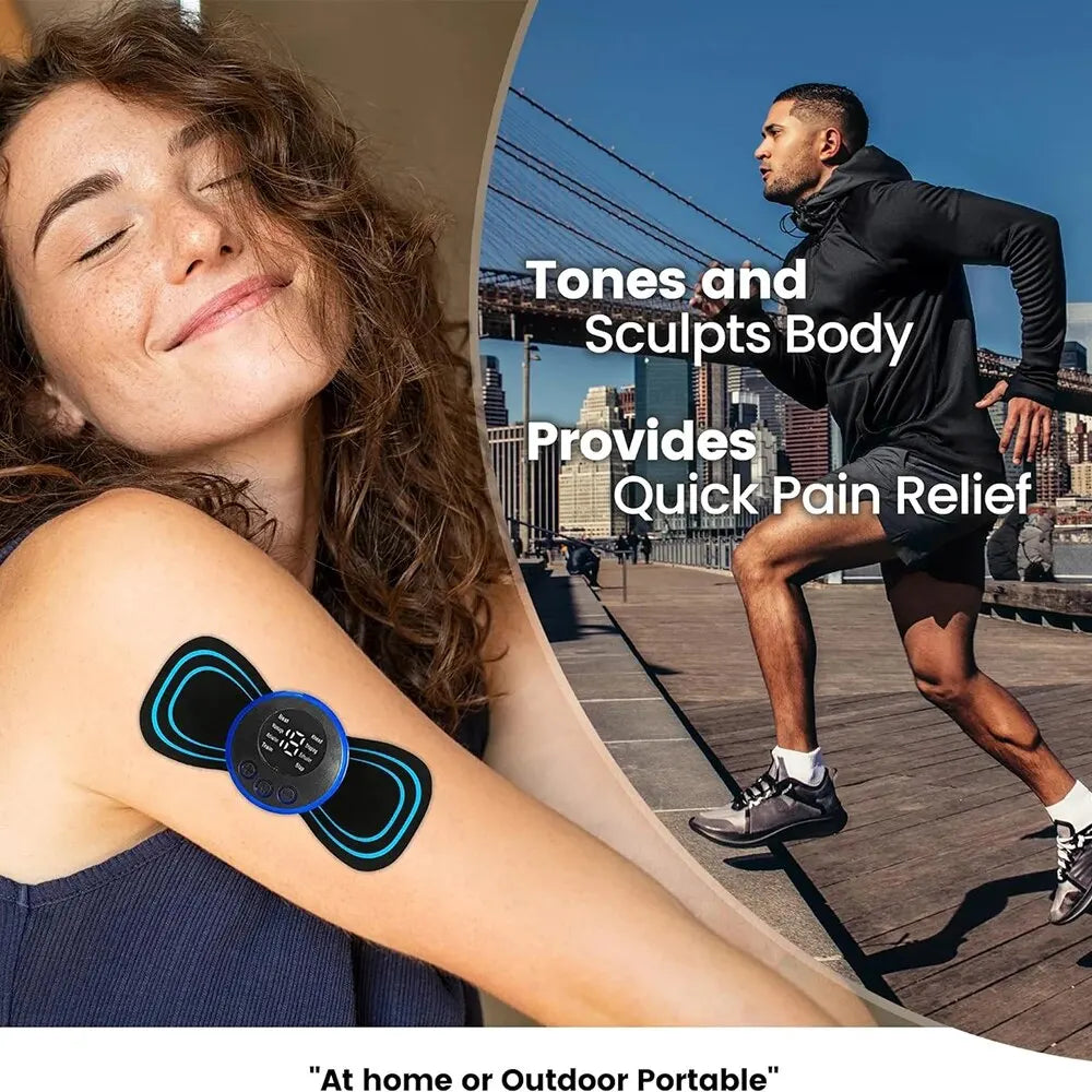 Portable Electric EMS Neck and Back Massager - LightningZap