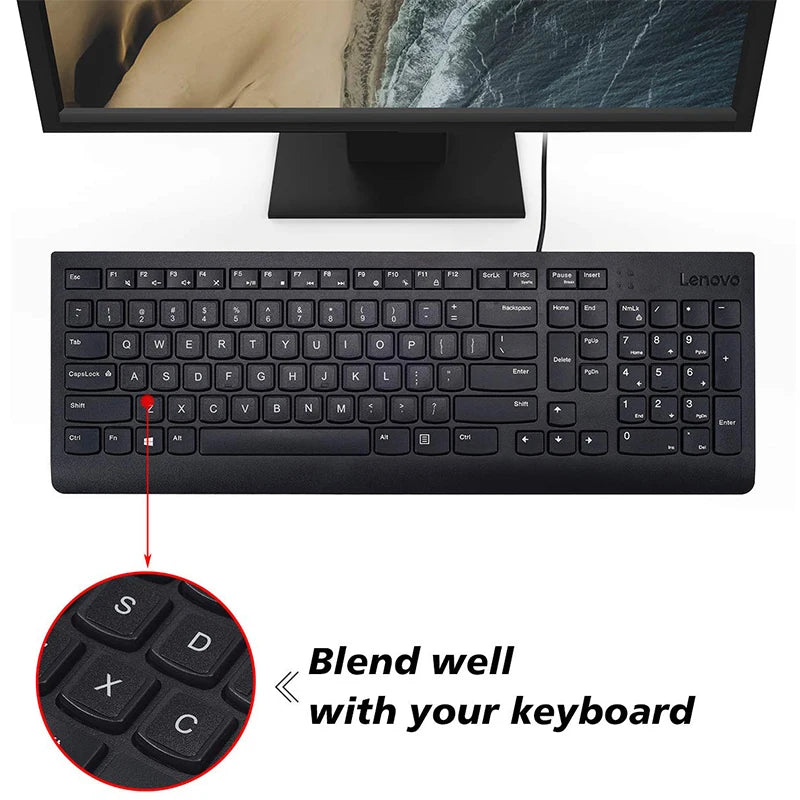 Multilingual Keyboard Stickers for PC & Laptop – English, Spanish, Italian, Korean, Black Background - LightningZap