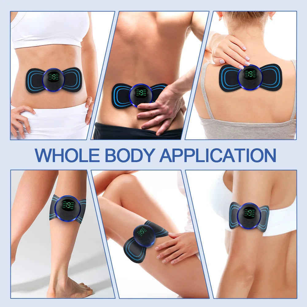 Portable Electric EMS Neck and Back Massager - LightningZap