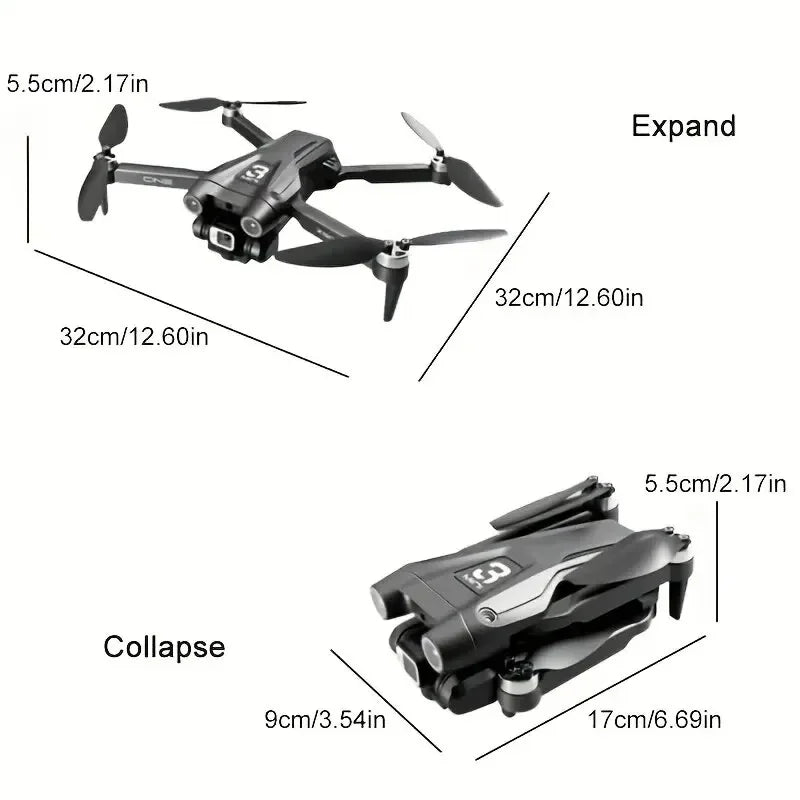 Lightning-Zap GISAEV Z908 Pro Max 8K GPS Drone - LightningZap