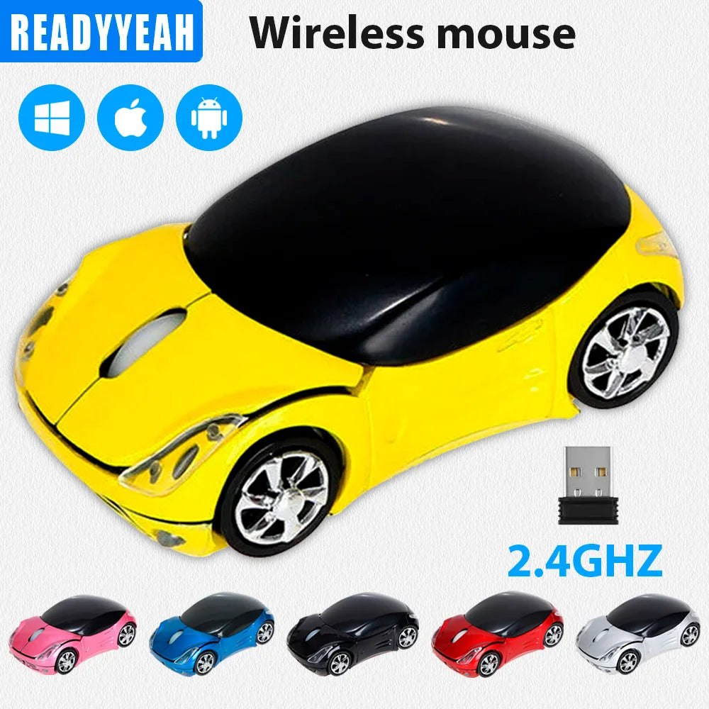 2.4G Wireless Optical Mouse 1600DPI for Laptop and Gaming - LightningZap