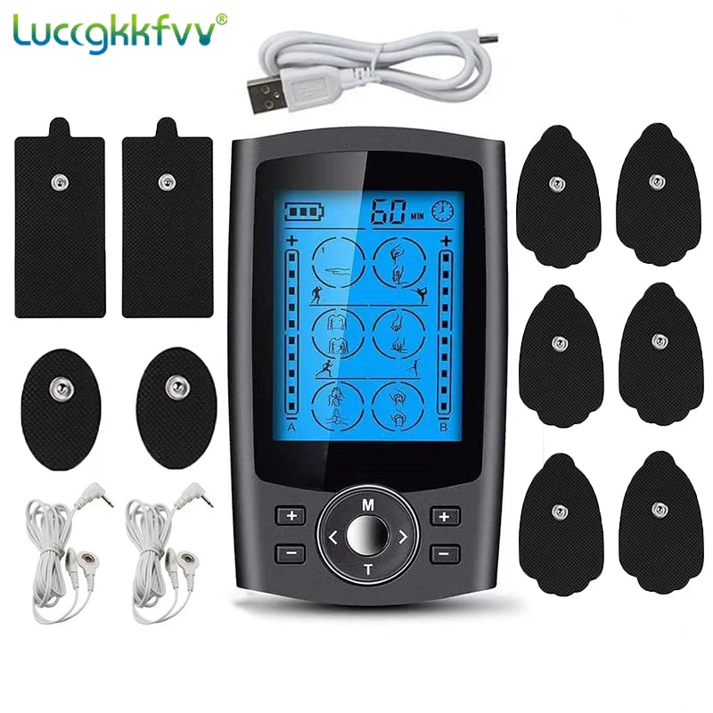 36-Mode EMS TENS Muscle Stimulator for Pain Relief Therapy - LightningZap