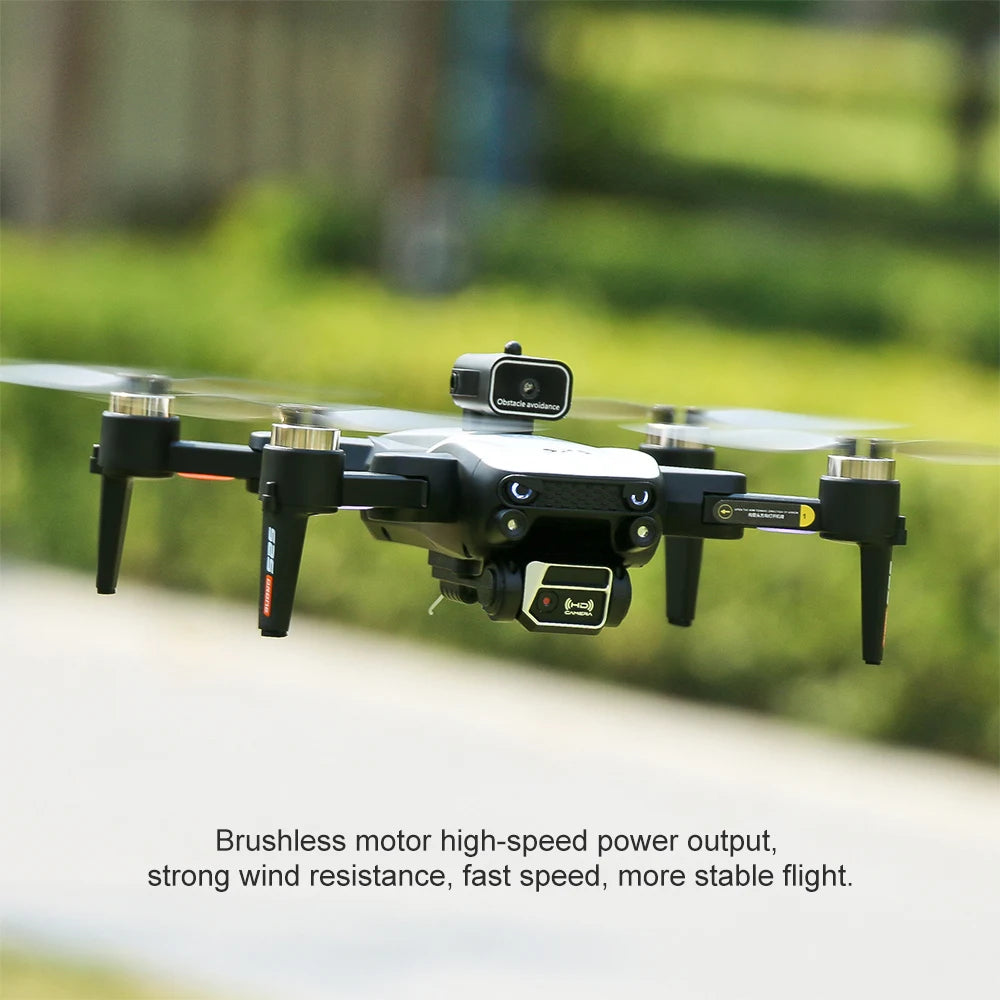 Lightning-Zap SkyPulse 8K Pro Drone – HD Dual Camera, Brushless Motors, Obstacle Avoidance, Foldable Quadcopter for Aerial Photography - LightningZap