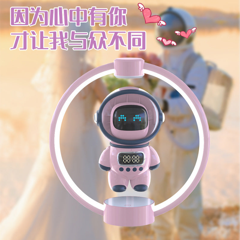 Magnetic Levitation Astronaut Bluetooth Speaker & Desk Lamp – A Futuristic Touch for Your Space - LightningZap