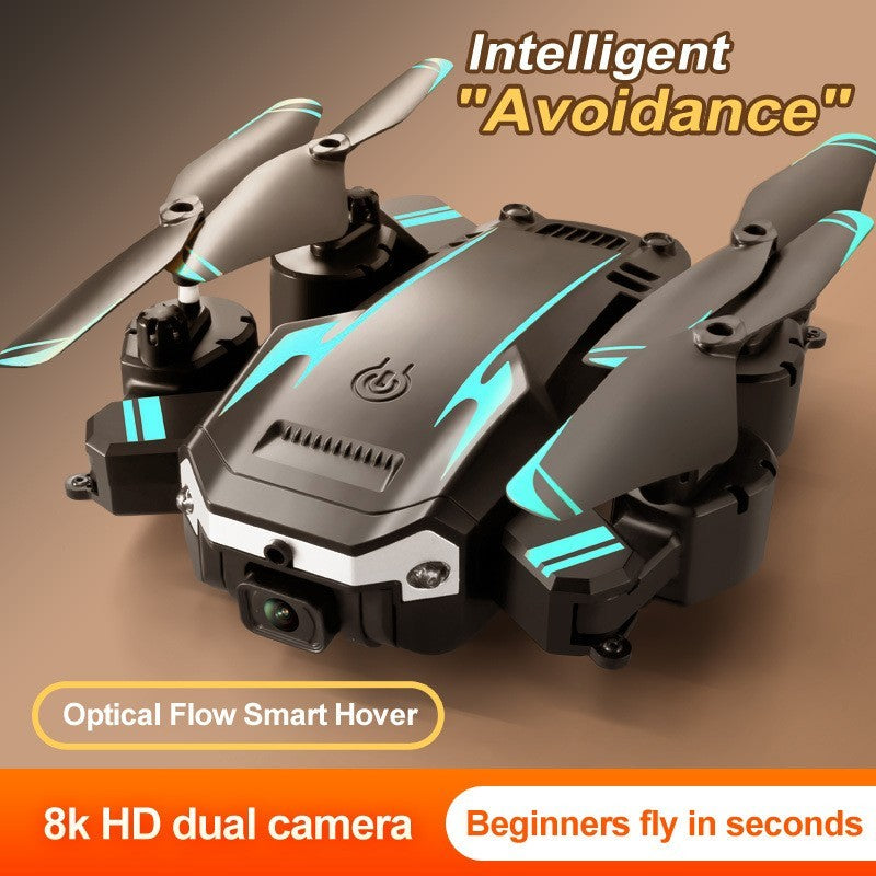 Lightning-Zap SkyVision 8K Pro Folding Drone with Dual Camera & Obstacle Avoidance - LightningZap