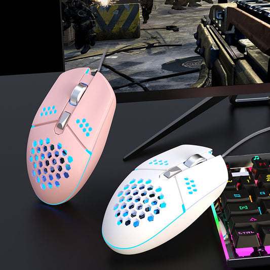 Cooling Hole Mechanical Gaming Mouse - LightningZap