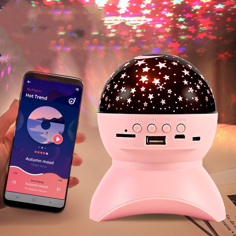 Bluetooth Audio Dream Projector with LED Colorful Speakers - LightningZap