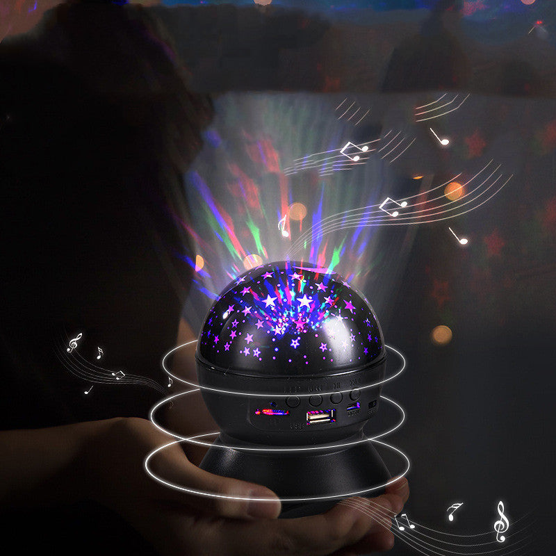 Bluetooth Audio Dream Projector with LED Colorful Speakers - LightningZap