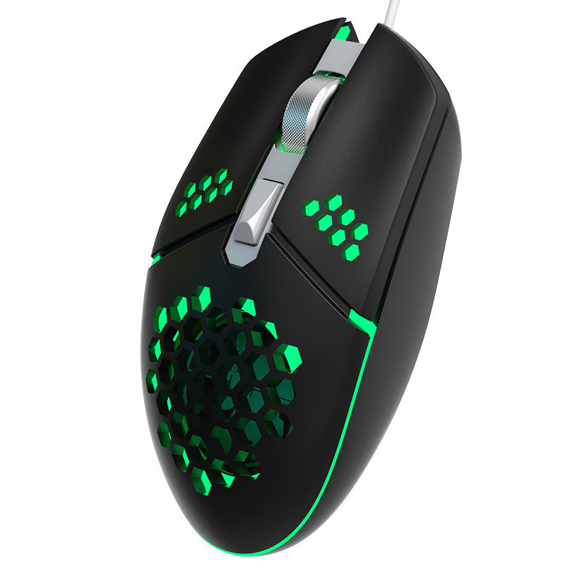 Cooling Hole Mechanical Gaming Mouse - LightningZap