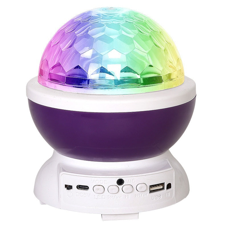 Wireless Bluetooth Karaoke Speaker with Rotating Lights & Subwoofer - LightningZap