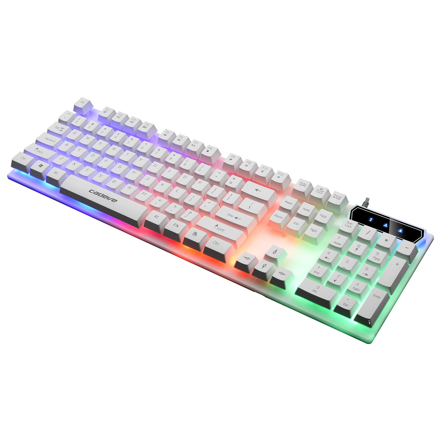 Colorful Backlit Gaming Usb Wired Gaming Keyboard - LightningZap