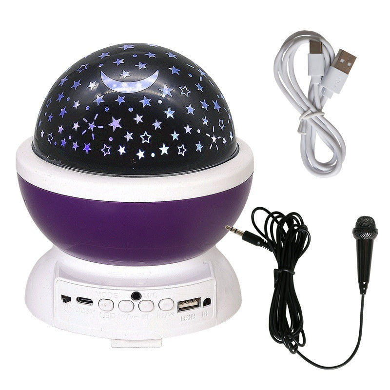 Wireless Bluetooth Karaoke Speaker with Rotating Lights & Subwoofer - LightningZap