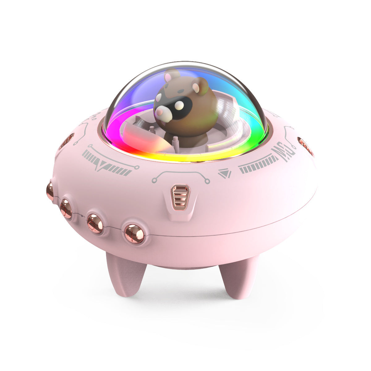 Creative UFO Mini Bluetooth Speaker with High Sound Quality - LightningZap