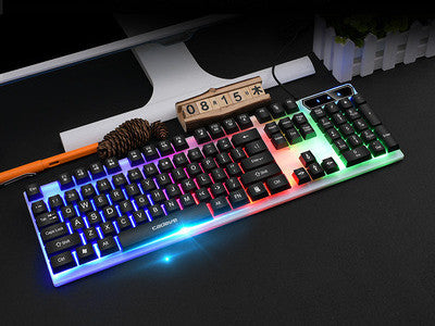 Colorful Backlit Gaming Usb Wired Gaming Keyboard - LightningZap