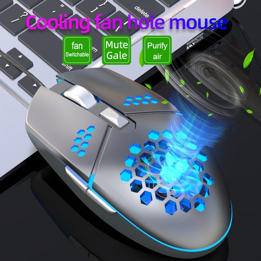 Cooling Hole Mechanical Gaming Mouse - LightningZap