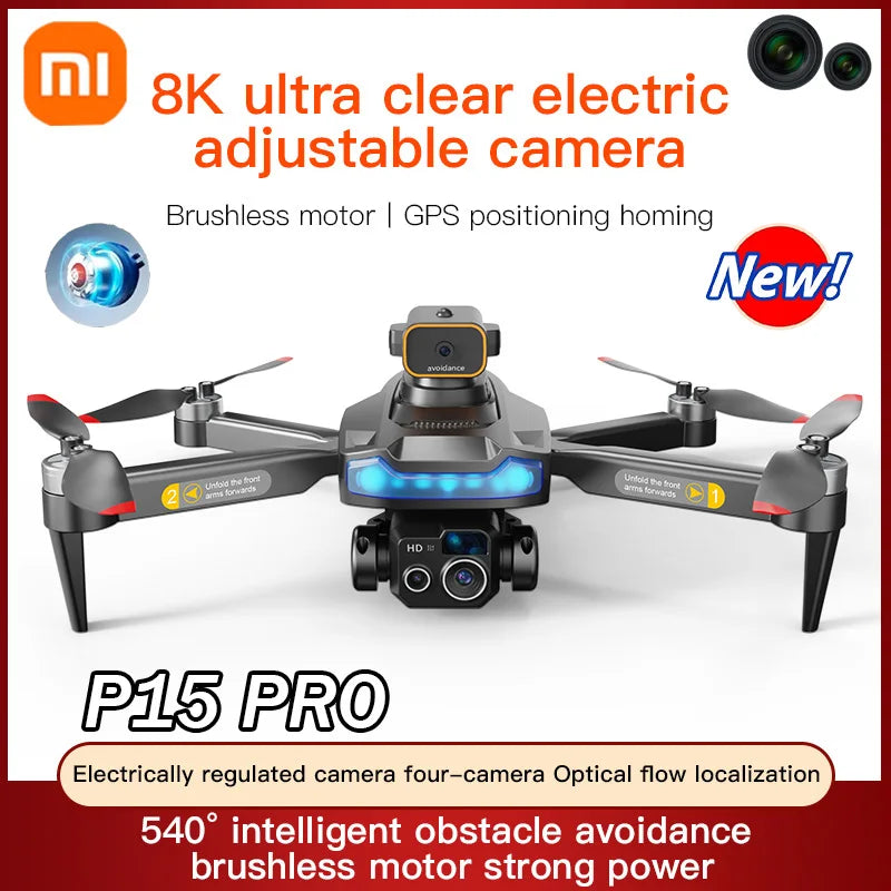 Lightning-Zap Xiaomi P15 Pro 8K GPS Drone