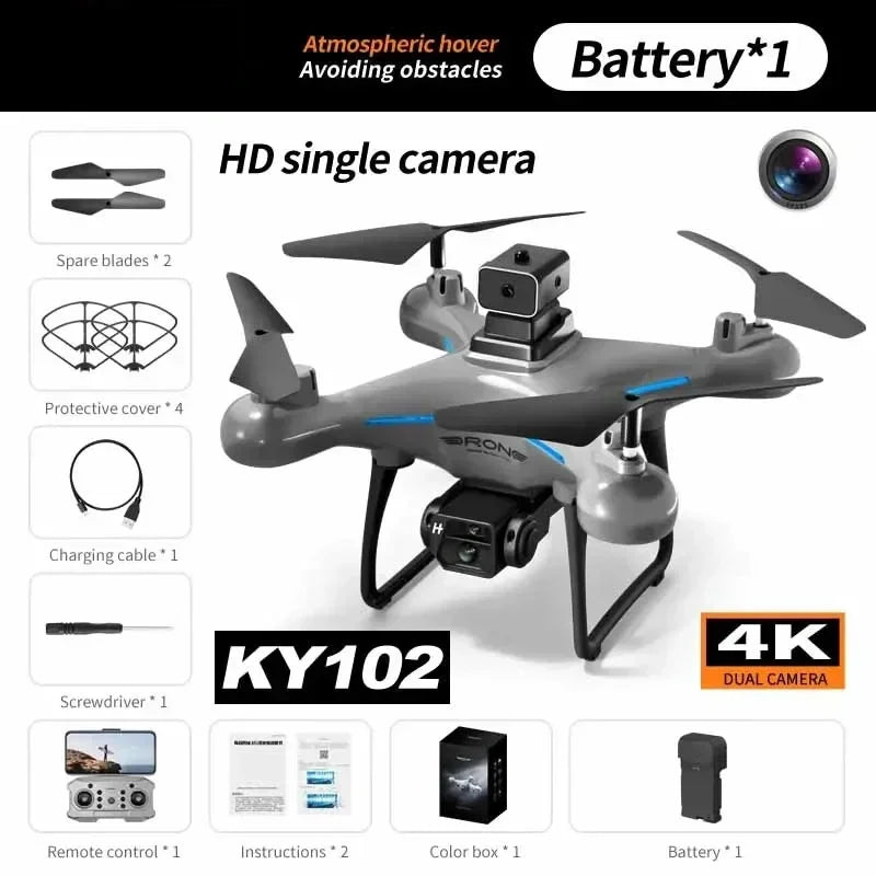 Lightning-Zap Xiaomi KY102 8K Dual-Camera Drone – Aerial Photography with 360° Obstacle Avoidance