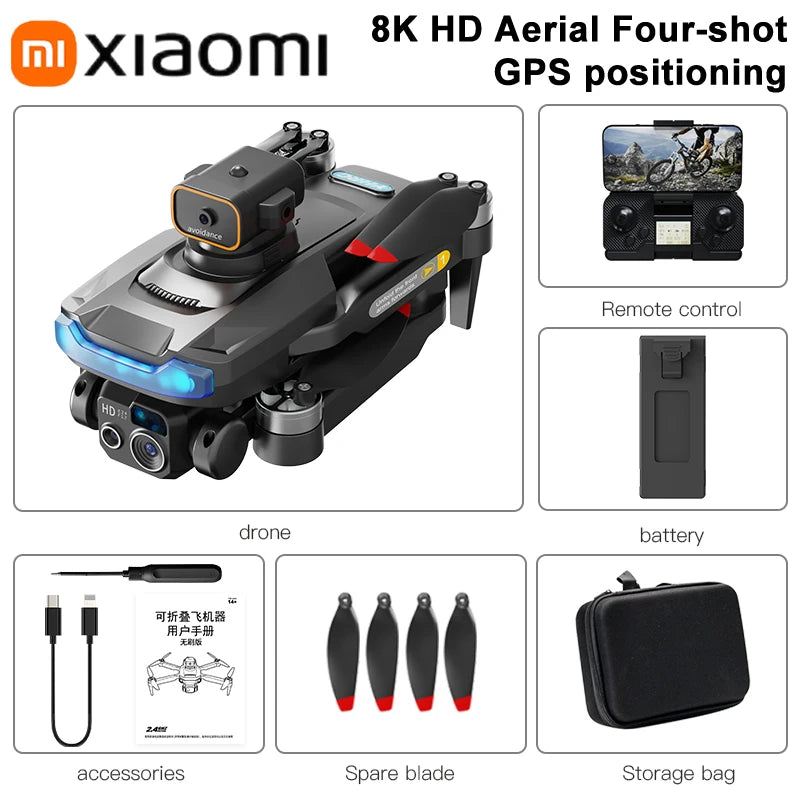 Lightning-Zap Xiaomi P15 Pro 8K GPS Drone