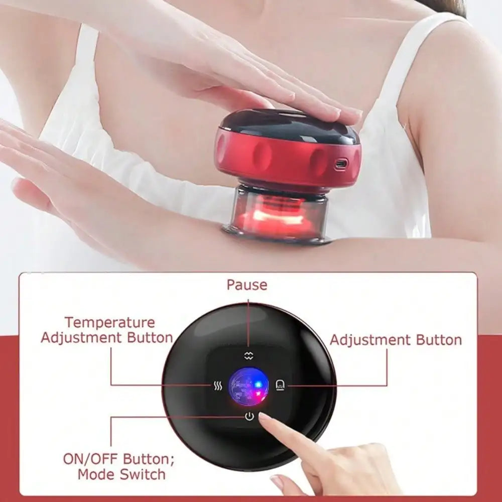 Electric Vacuum Cupping and Scraping Massage Aparatus