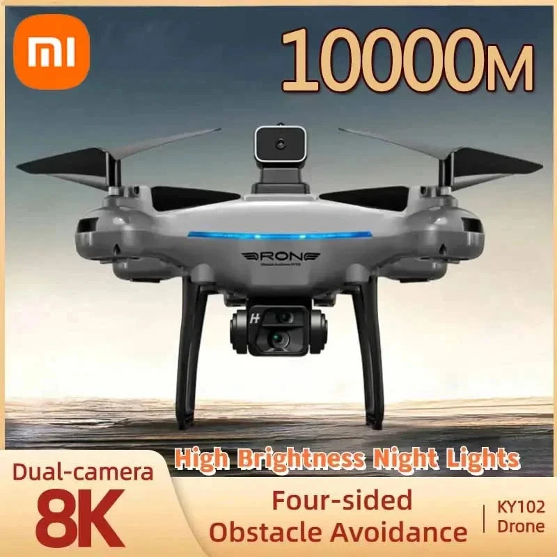 Lightning-Zap Xiaomi KY102 8K Dual-Camera Drone – Aerial Photography with 360° Obstacle Avoidance