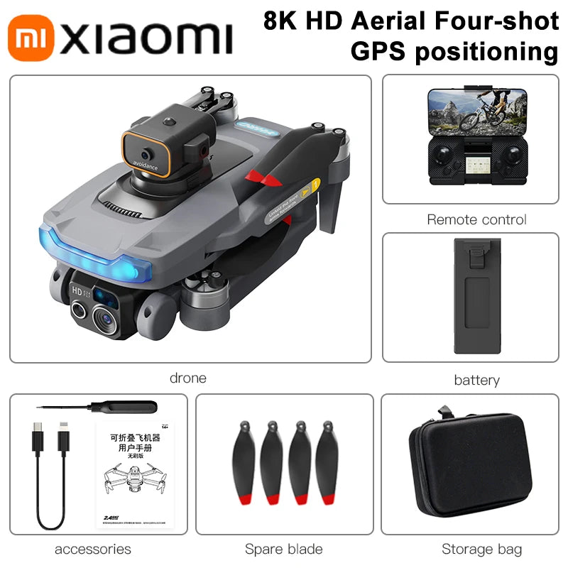 Lightning-Zap Xiaomi P15 Pro 8K GPS Drone