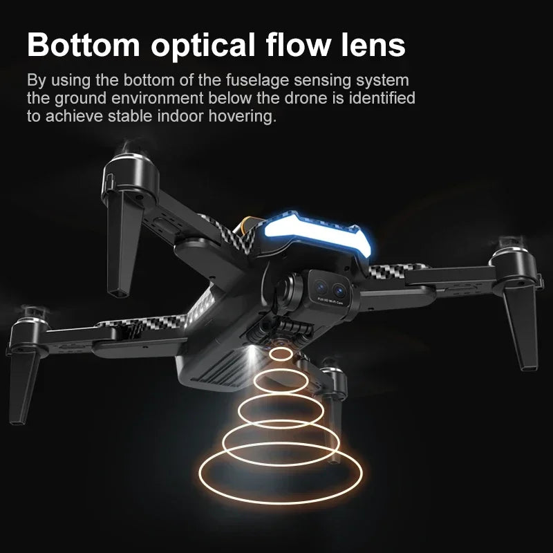 Lightning-Zap AeroVision P17 8K 5G GPS Pro Drone | 4-Camera HD Aerial Photography with Obstacle Avoidance