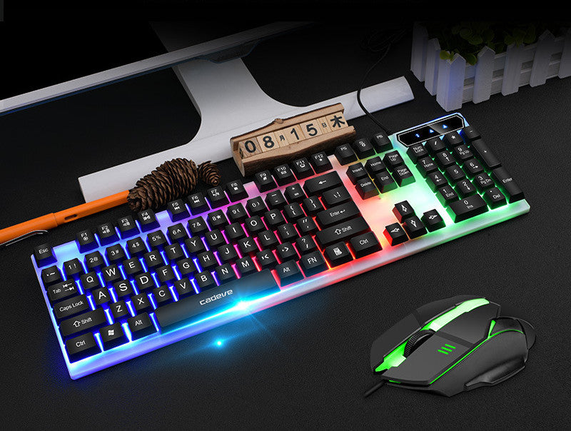 Colorful Backlit Gaming Usb Wired Gaming Keyboard - LightningZap